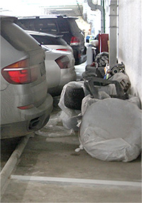 Проблема хранения на парковке